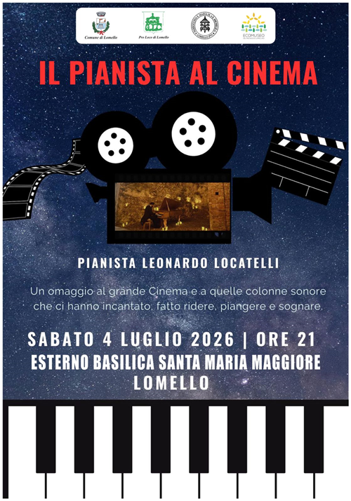 Sabato 4 luglio 2026 ore 21.00 - Basilica Santa Maria Maggiore - all'aperto